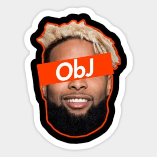 Odell Beckham Jr OBJ - Cleveland Browns Sticker